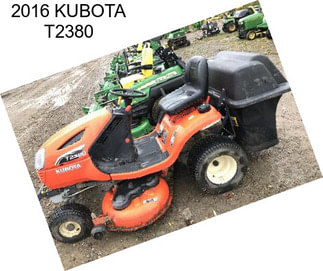 2016 KUBOTA T2380