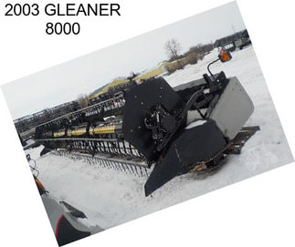 2003 GLEANER 8000