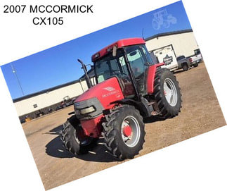 2007 MCCORMICK CX105