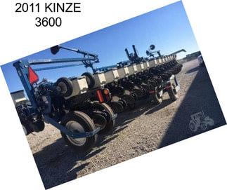 2011 KINZE 3600