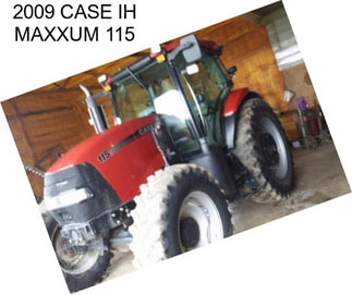 2009 CASE IH MAXXUM 115