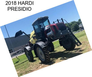 2018 HARDI PRESIDIO