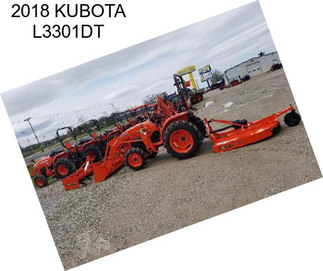 2018 KUBOTA L3301DT