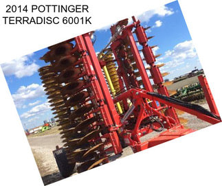 2014 POTTINGER TERRADISC 6001K