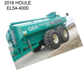 2016 HOULE EL54-4000