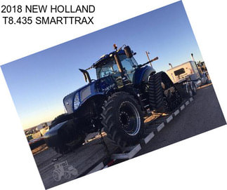 2018 NEW HOLLAND T8.435 SMARTTRAX