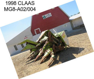 1998 CLAAS MG8-A02/004