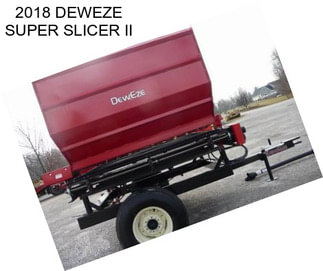 2018 DEWEZE SUPER SLICER II