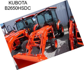 KUBOTA B2650HSDC