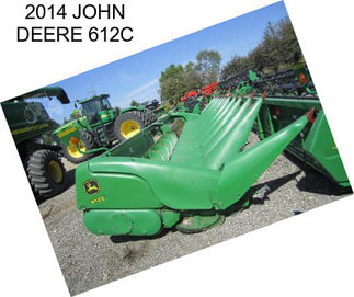 2014 JOHN DEERE 612C