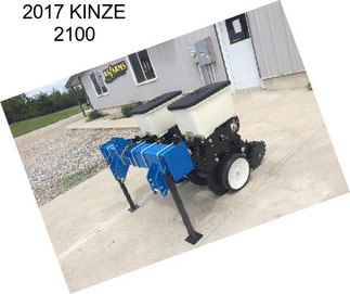 2017 KINZE 2100