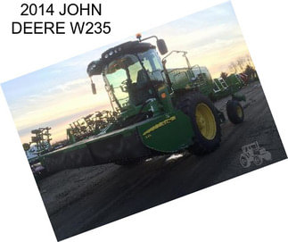 2014 JOHN DEERE W235