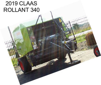 2019 CLAAS ROLLANT 340