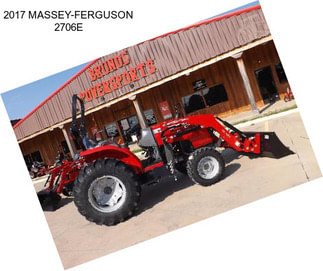 2017 MASSEY-FERGUSON 2706E