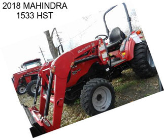 2018 MAHINDRA 1533 HST