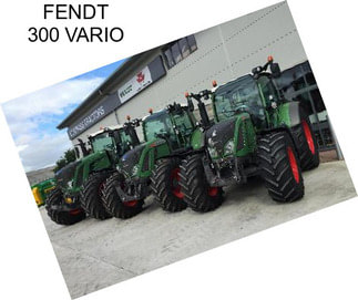 FENDT 300 VARIO