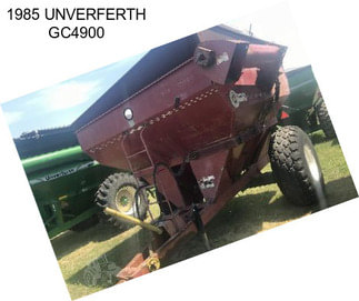 1985 UNVERFERTH GC4900