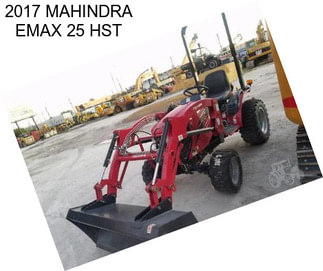 2017 MAHINDRA EMAX 25 HST