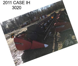 2011 CASE IH 3020