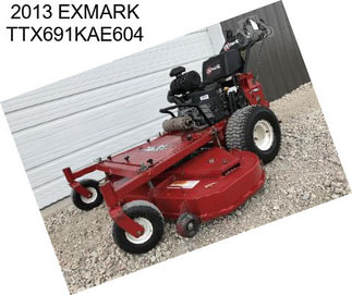 2013 EXMARK TTX691KAE604