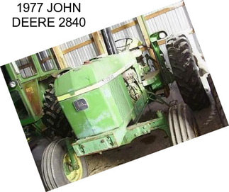 1977 JOHN DEERE 2840