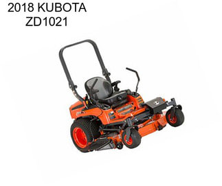 2018 KUBOTA ZD1021