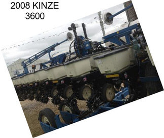 2008 KINZE 3600