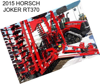 2015 HORSCH JOKER RT370