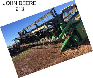 JOHN DEERE 213