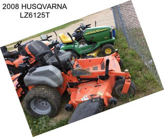 2008 HUSQVARNA LZ6125T