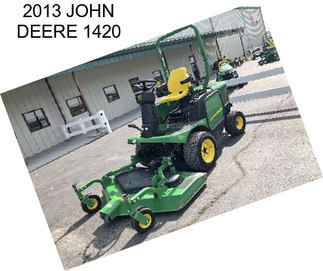 2013 JOHN DEERE 1420