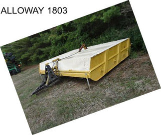 ALLOWAY 1803