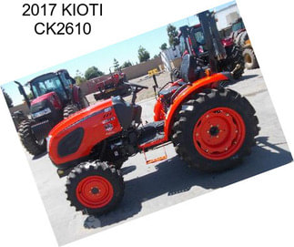 2017 KIOTI CK2610