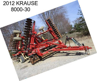 2012 KRAUSE 8000-30
