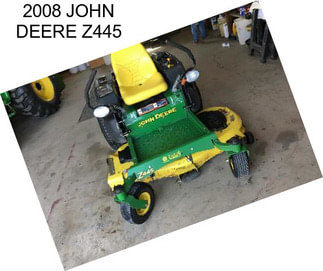 2008 JOHN DEERE Z445