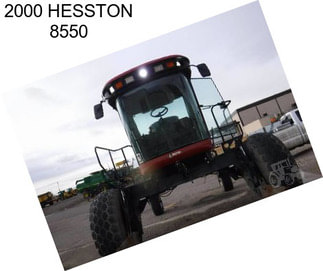 2000 HESSTON 8550