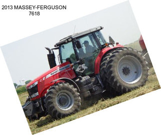 2013 MASSEY-FERGUSON 7618