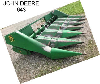 JOHN DEERE 643