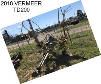 2018 VERMEER TD200