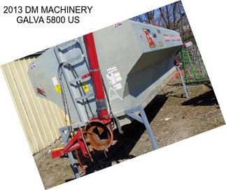 2013 DM MACHINERY GALVA 5800 US