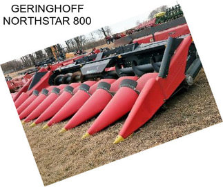 GERINGHOFF NORTHSTAR 800