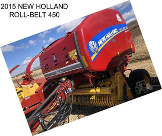 2015 NEW HOLLAND ROLL-BELT 450