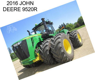 2016 JOHN DEERE 9520R