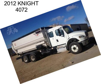 2012 KNIGHT 4072