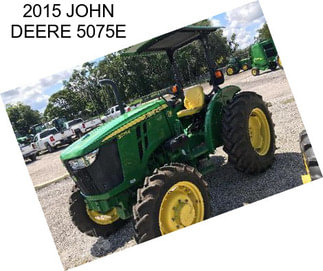 2015 JOHN DEERE 5075E