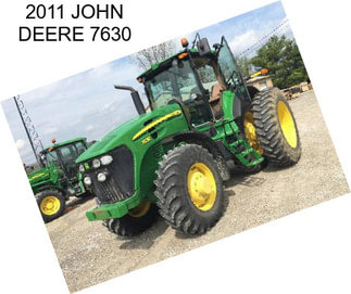 2011 JOHN DEERE 7630