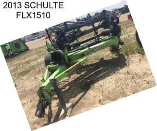 2013 SCHULTE FLX1510