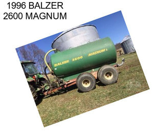 1996 BALZER 2600 MAGNUM