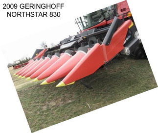 2009 GERINGHOFF NORTHSTAR 830