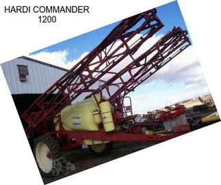 HARDI COMMANDER 1200